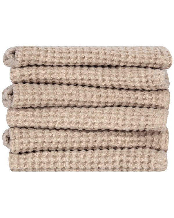Micro Waffle Hand Bath Bundle – 2 Pack – Sand