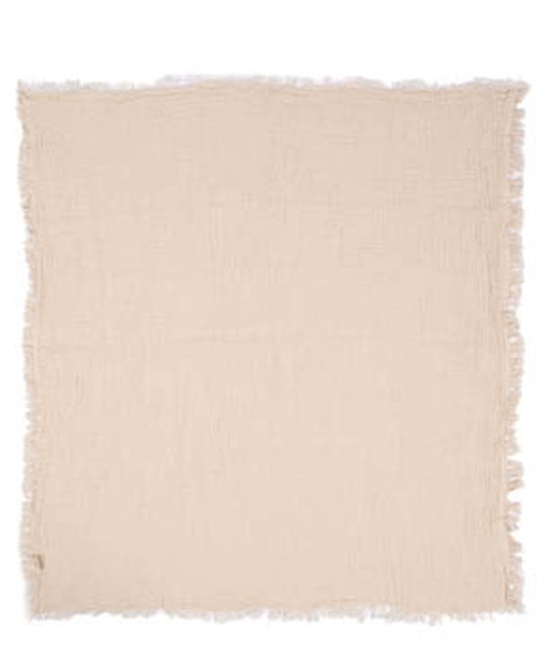 Little Fishies Gauze Receiving Blanket – Natural