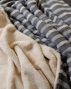 Cozy Texture Plush Blanket – Beige