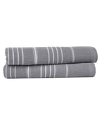 Classic Fringeless Hand Bath Bundle 2 Pack – Grey