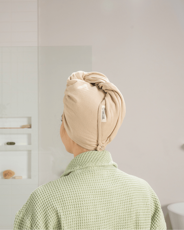 Classic Hair Towel – Sand