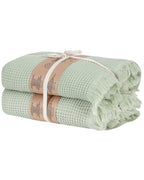 Micro Waffle XL Bath Bundle – 2 Pack -White