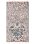 Swirl Turtle Dusty Pink