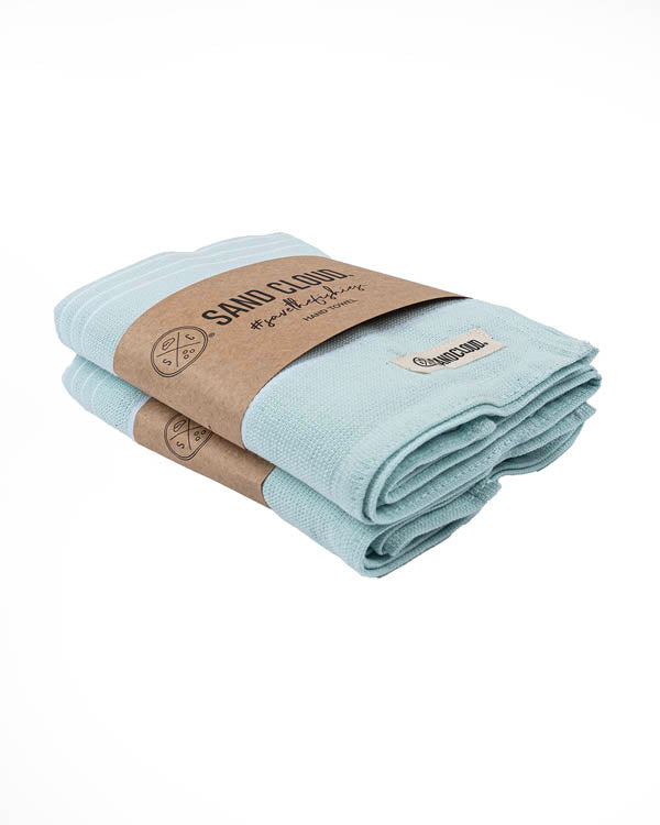 Classic Fringeless Hand Bath Bundle 2 Pack – Seaglass