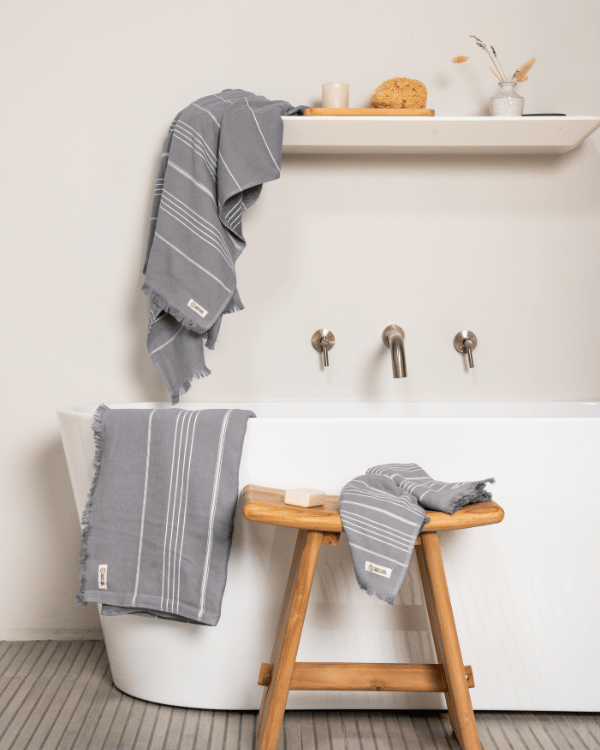 The Classic XL Bath Bundle – Grey