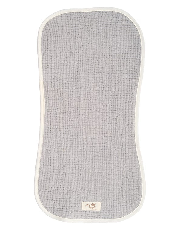 Little Fishies Gauze Burping Cloth Bundle – 3 Pack – Sage / Grey / Navy
