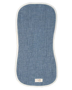 Little Fishies Gauze Burping Cloth Bundle – 3 Pack – Sage / Grey / Navy