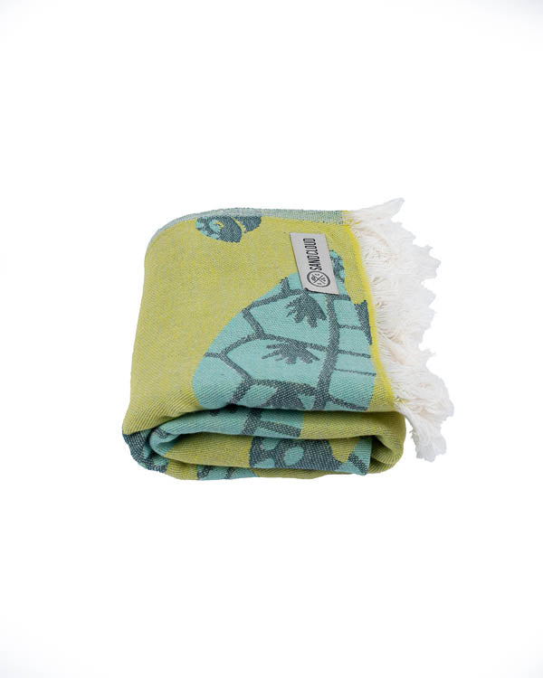 Turtle Walk Kids Towel