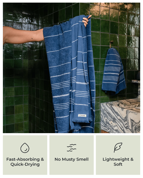 Terra XL Bath Bundle – Hedge Green