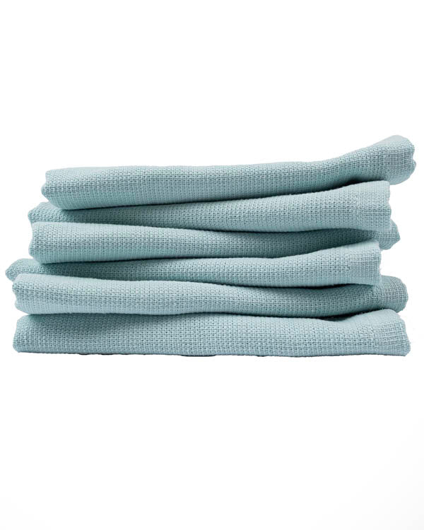 Terra Bath Washcloth Bundle 6 Pack – Seaglass