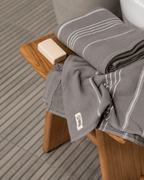 Classic Fringeless XL Bath Bundle – Grey