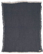 Little Fishies Gauze Receiving Blanket – Navy