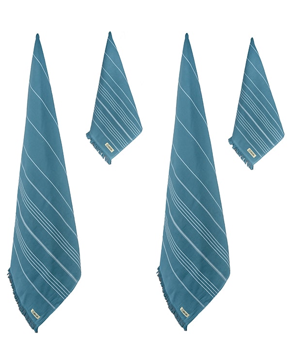 Classic XL Bath Bundle – Slate Blue
