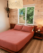 Sonoran Fitted Sheet – Terracotta