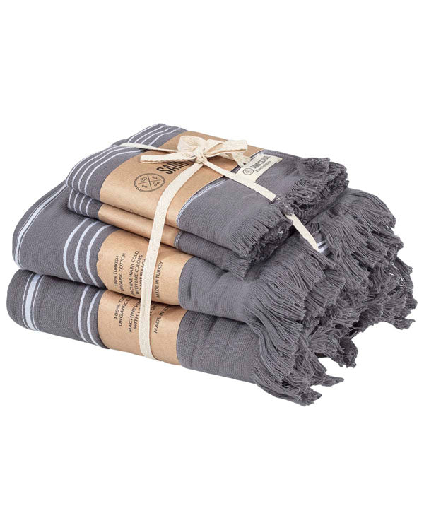 The Classic XL Bath Bundle – Grey