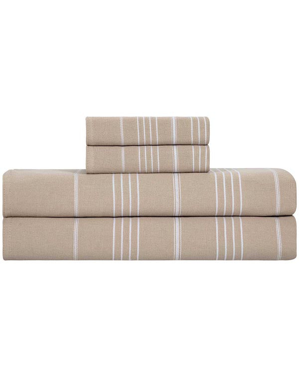 Terra Fringeless XL Bath Bundle – Sand
