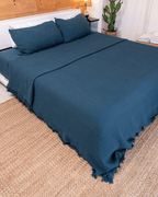 Lara Dark Denim – PARTY BLANKET™ – King