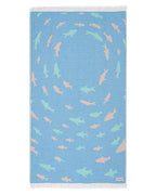 Dolphin Bubbles Kids Towel