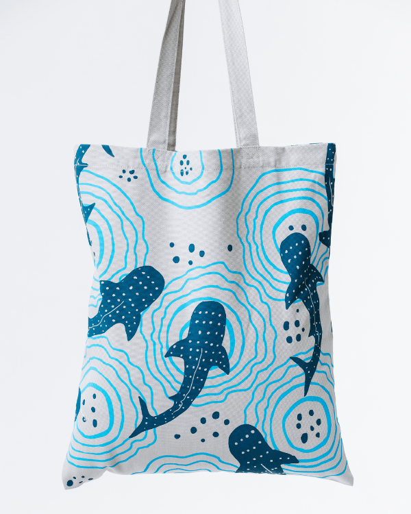 Shark Ripples Everyday Tote