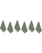 Atom Washcloth Bath Bundle 6 Pack – Hedge Green