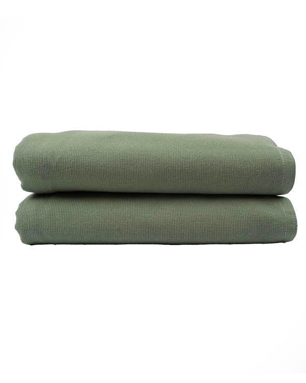 Terra Fringeless XL Bath Bundle 2 Pack – Hedge Green