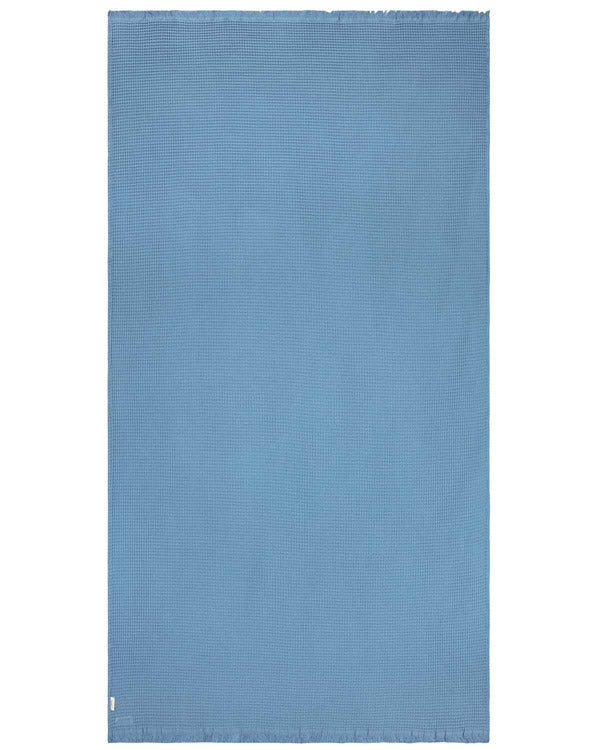 Micro Waffle XL Bath Bundle – 2 Pack -Slate Blue