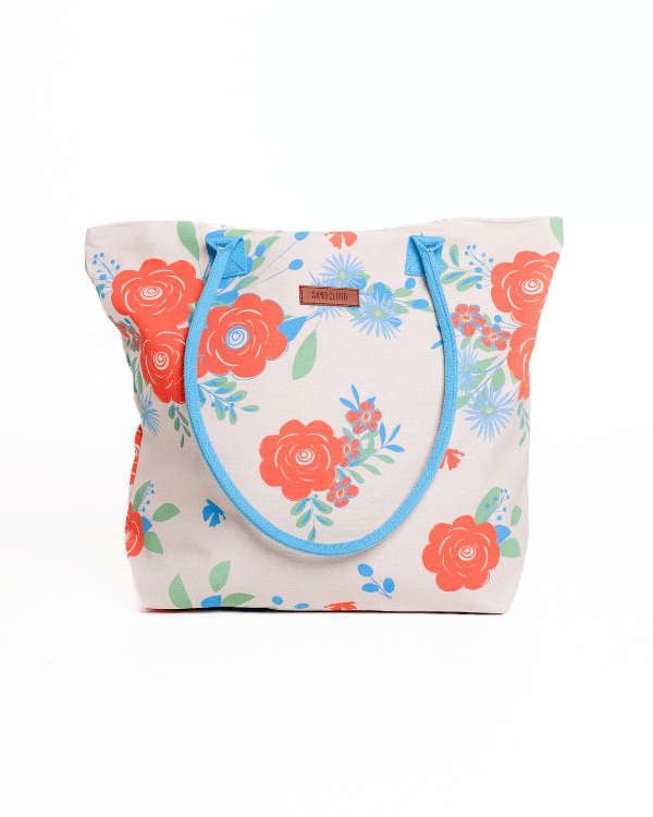 Retro Turtles Beach Tote