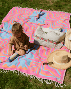 Painted Daisies Blanket