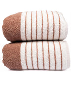 Micro Stripe Bath Bundle – 2 Pack – Warm Taupe
