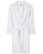 Micro Waffle Robe – Black
