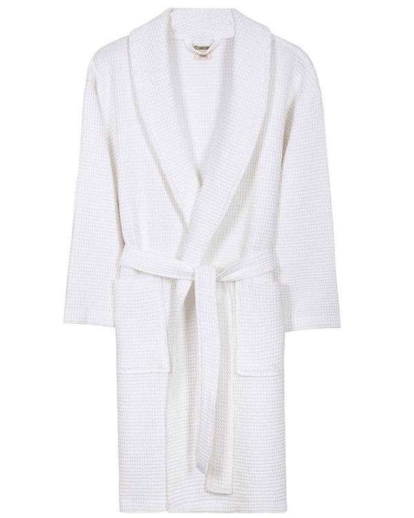 Micro Waffle Robe – Sand