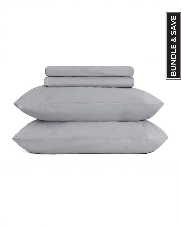 Signature Percale Solid Sheet Set Beige