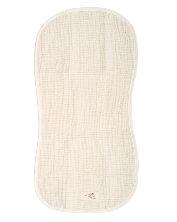 Little Fishies Gauze Burping Cloth Bundle – 3 Pack – Seafoam / Peach Fuzz / Natural