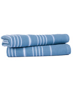 Classic Fringeless Hand Bath Bundle 2 Pack – Slate Blue