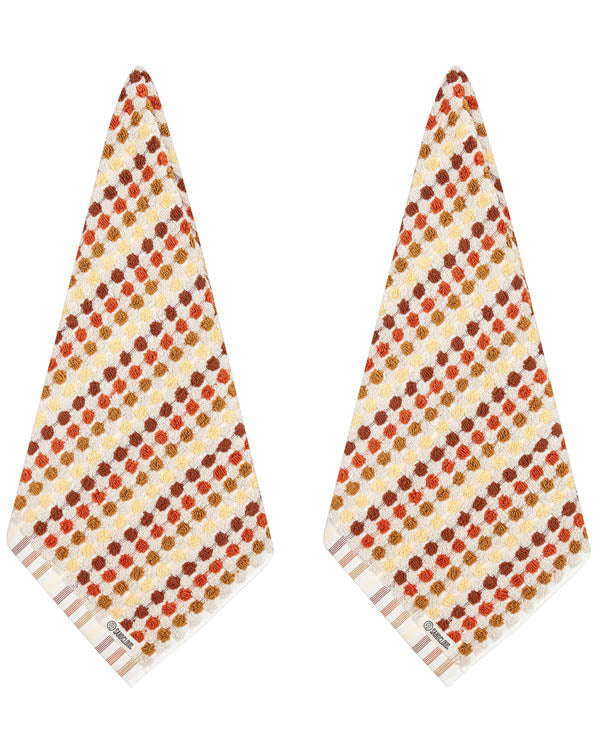 Stripe Polka Dot Hand Bath Bundle – 2 Pack – Taupe