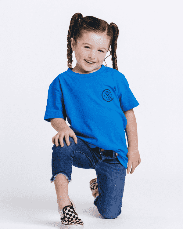 SC Dolphin Kids Tee – Sapphire Blue