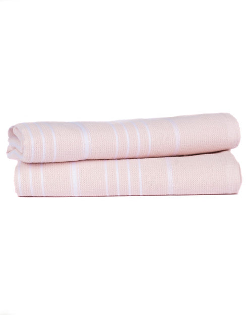 Classic Fringeless Hand Bath Bundle 2 Pack – Calcite Pink