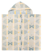 Sea Creatures Hooded Kids Bath Towel