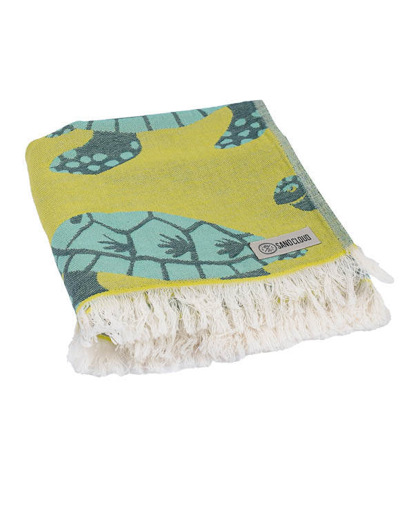 Turtle Walk Kids Towel