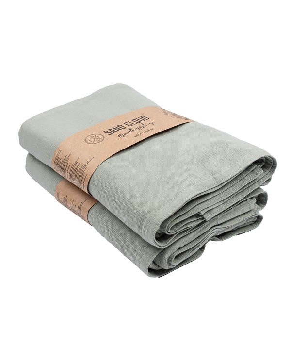 Classic Fringeless XL Bath Bundle – Slate Blue – 2 Pack