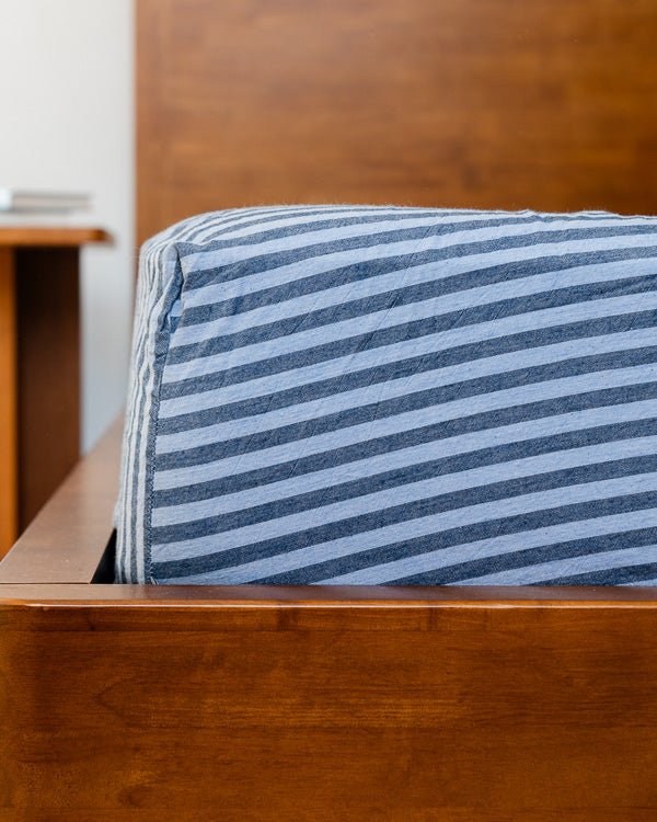 Classic Micro Twill Solid Melange Fitted Sheet Moss