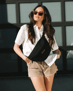 Solid Bum Bag – Black