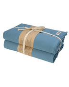 Terra Fringeless XL Bath Bundle – Slate Blue – 2 Pack