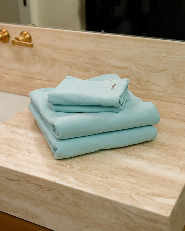 Terra Fringeless XL Bath Bundle – Seaglass