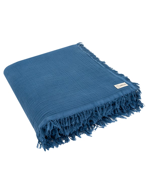 Lara Dark Denim – PARTY BLANKET™ – King