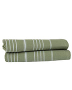 Classic Fringeless Hand Bath Bundle 2 Pack – Hedge Green