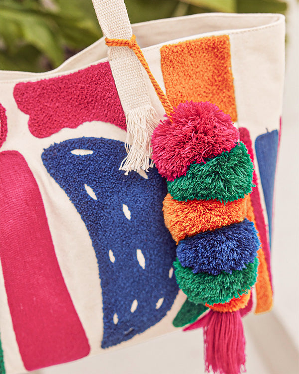 Hermosa Chenille Tote