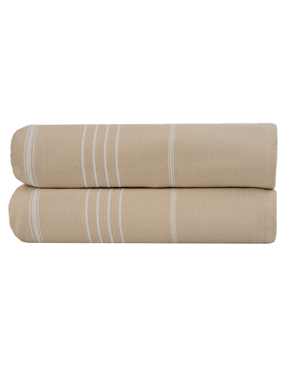 Classic Fringeless XL Bath Bundle – Sand