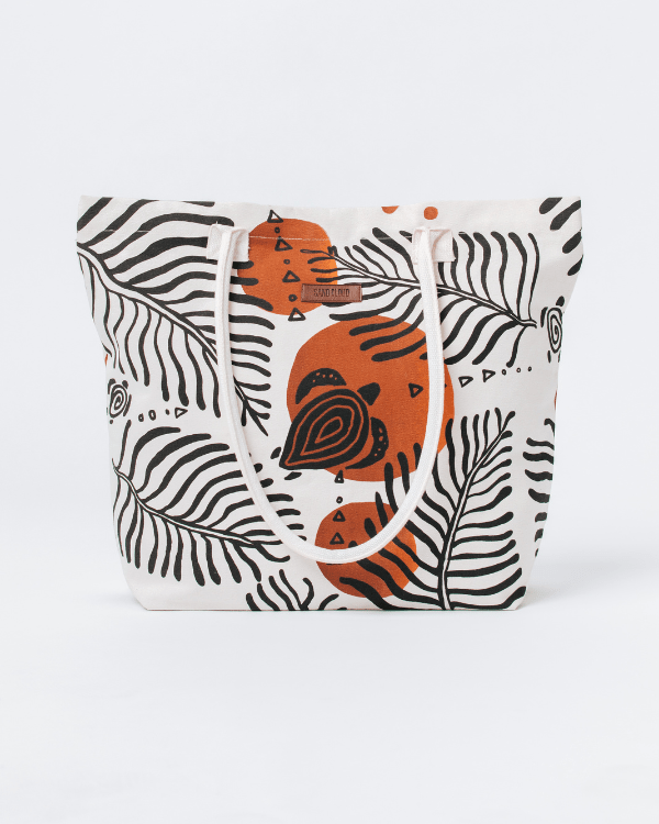 Polka Dot Beach Tote