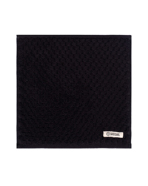 Atom Washcloth Bath Bundle – Black – 6 Pack